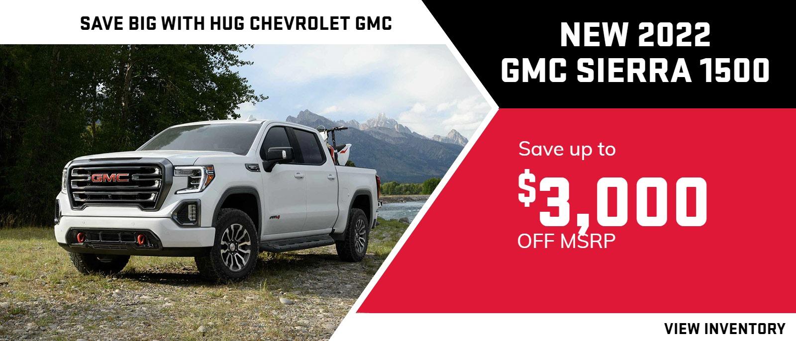 Hug Chevrolet GMC in CHARLESTON New & Used Vehicle Dealership serving