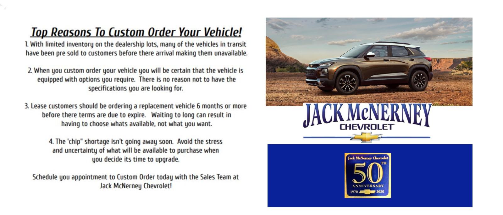 Jack McNerney Chevrolet Serving Syracuse, Cortland in Tully, NY