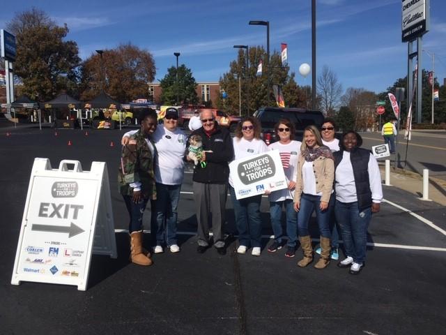 Turkey For Troops at James Corlew Automotive