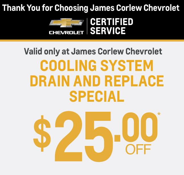 Cooling System Drain Replacement Special $25 off