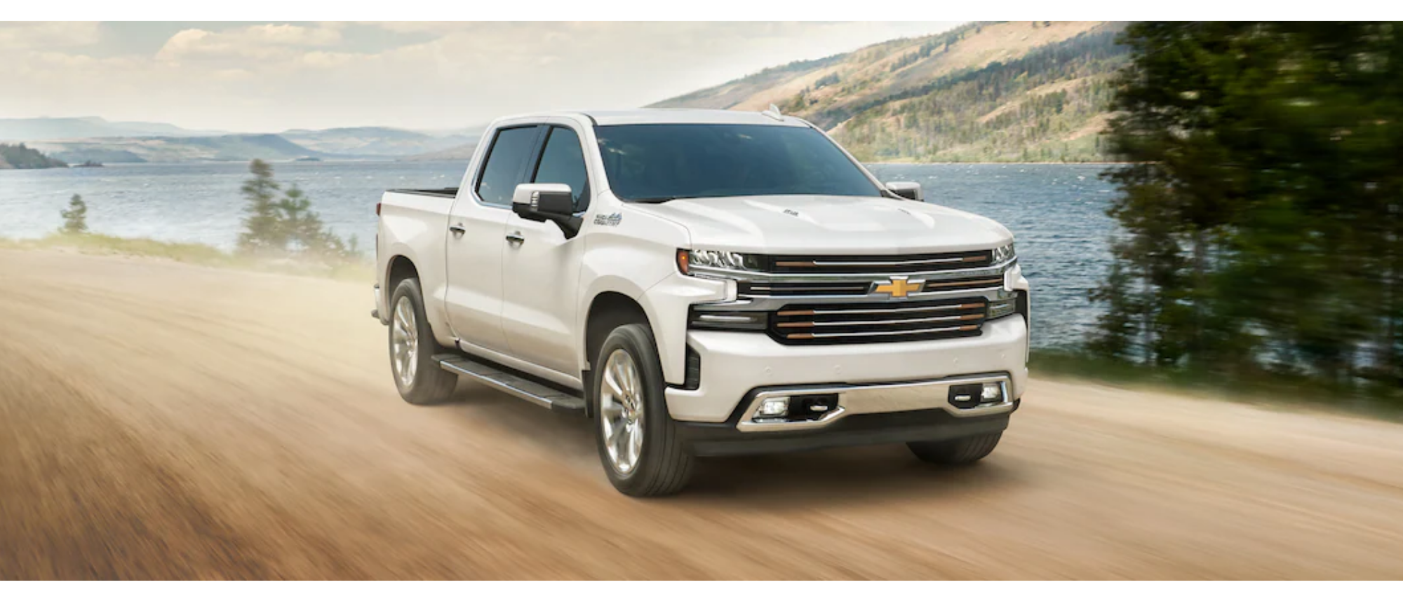 White 2021 Chevy Silverado 1500 High Country