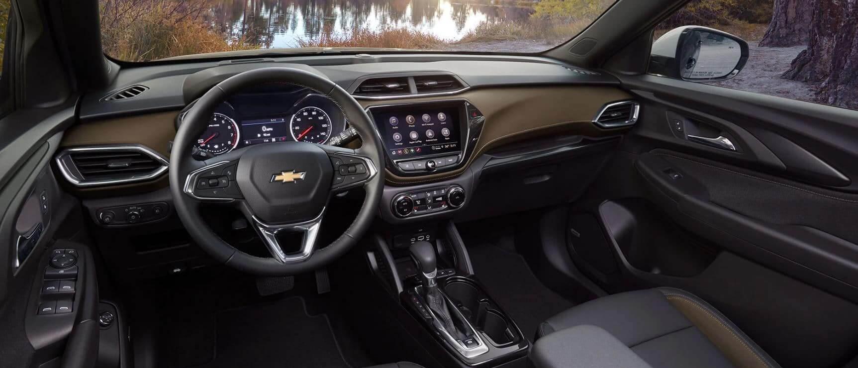 2021 Chevy Trailblazer interior technology John Elway