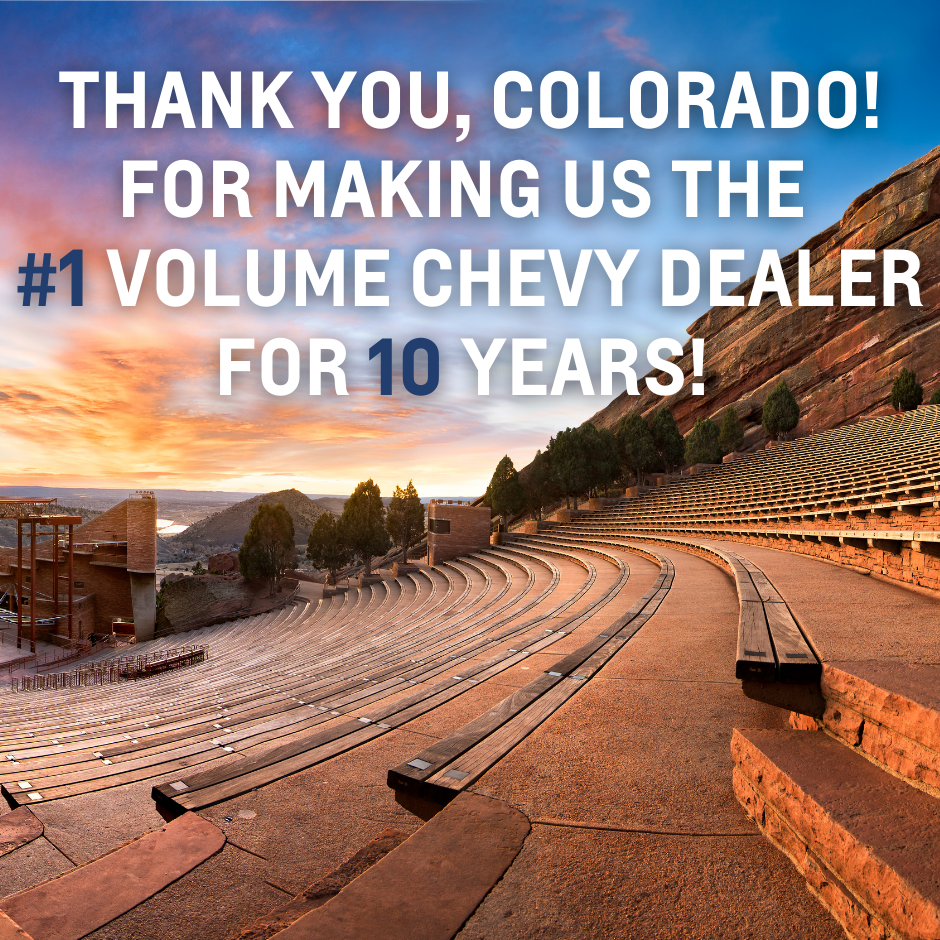 #1 Chevy in Colorado