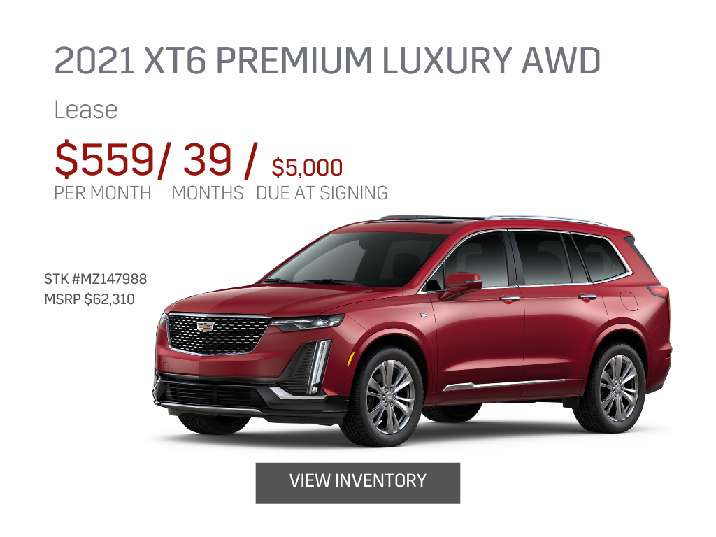 JULY 21 XT6 OFFER