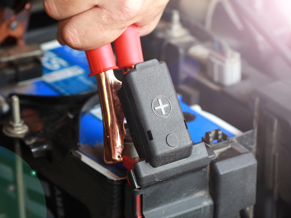 checking car battery