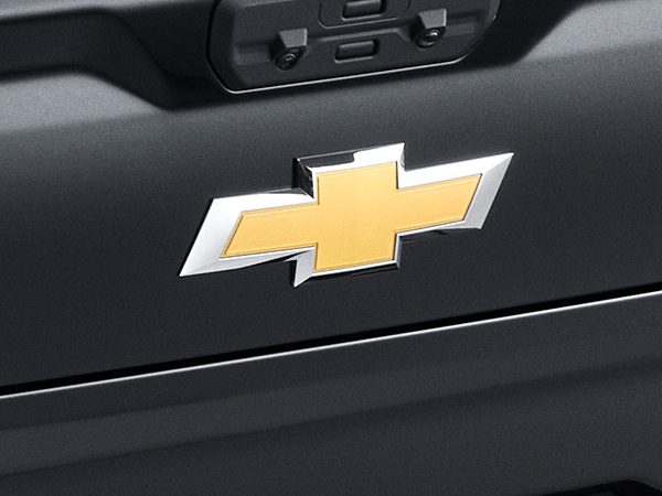 Chevrolet logo on vehicle