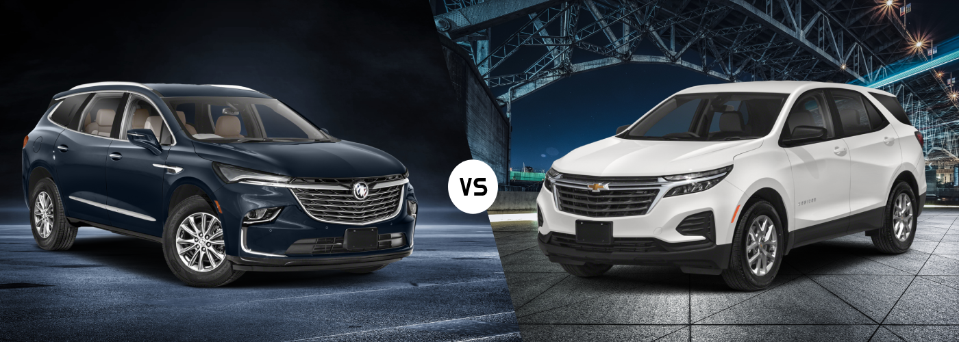 2023 Buick Enclave VS the 2023 Chevrolet Traverse