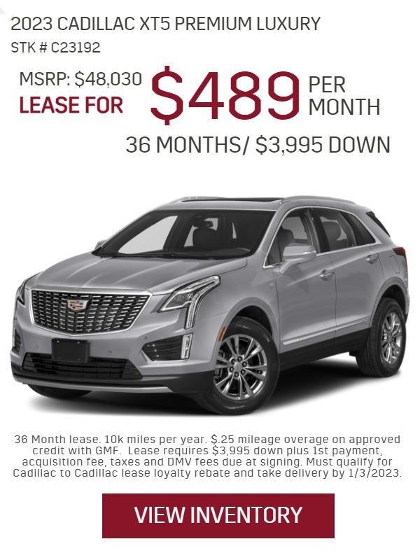 2023 Cadillac XT5 Premium Luxury