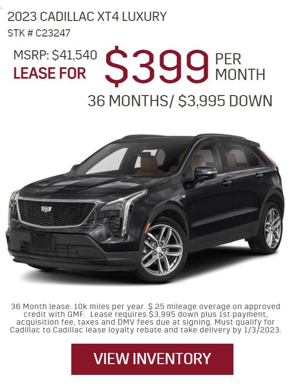 2023 Cadillac XT4 AWD Sport