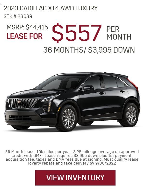 2023 Cadillac XT4 AWD Luxury