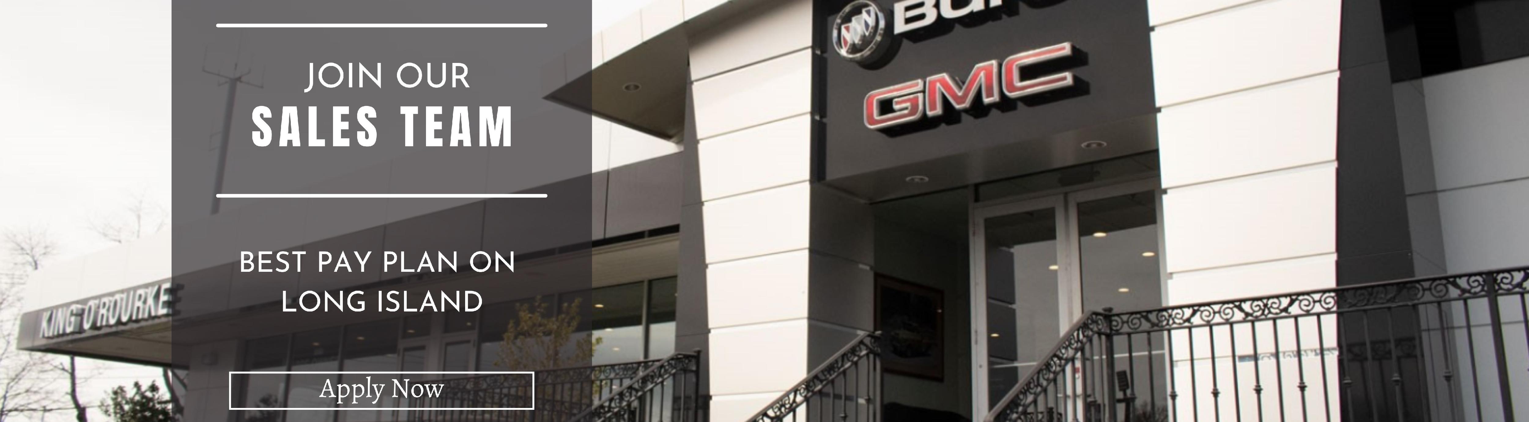 King O'Rourke Buick GMC is a SMITHTOWN Buick, GMC dealer and a new car
