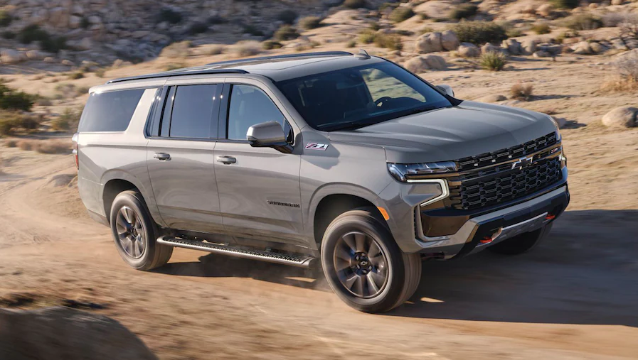 2023 Chevrolet Suburban Driveway on Dirt Road