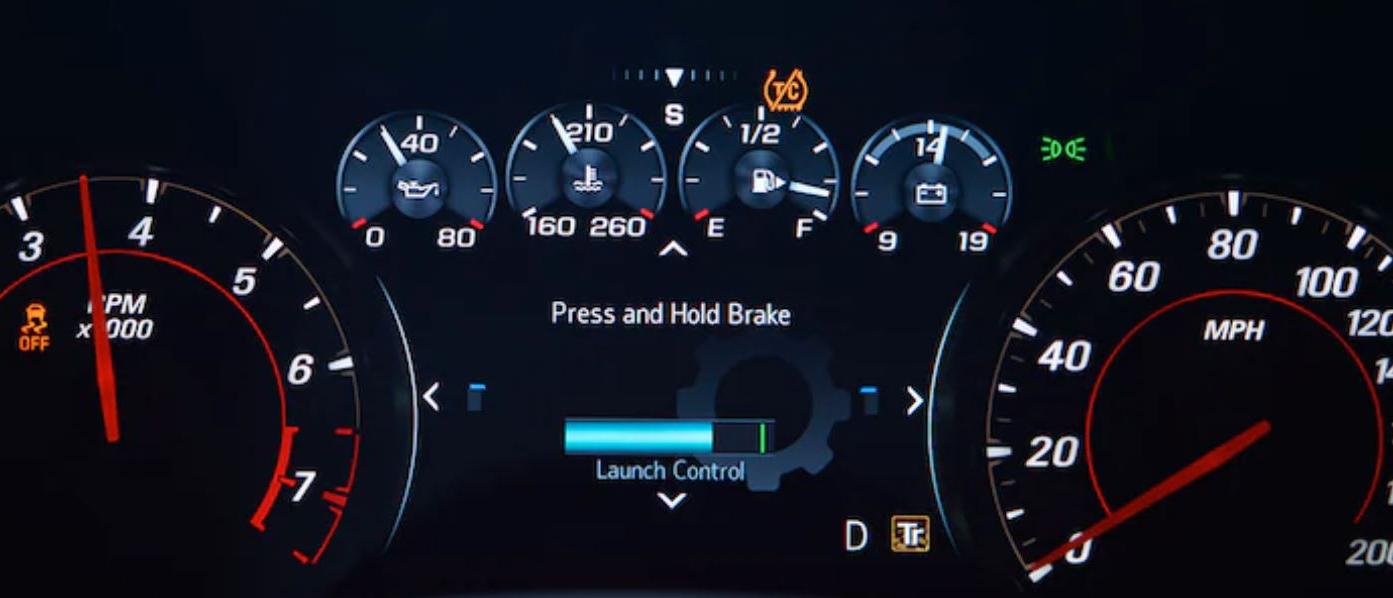 2022 Chevy Camaro Dash