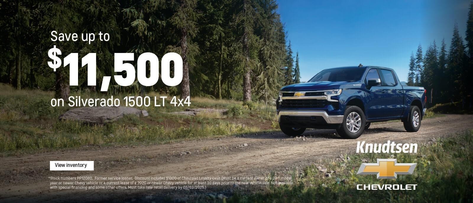 Silverado 1500LT 4x4