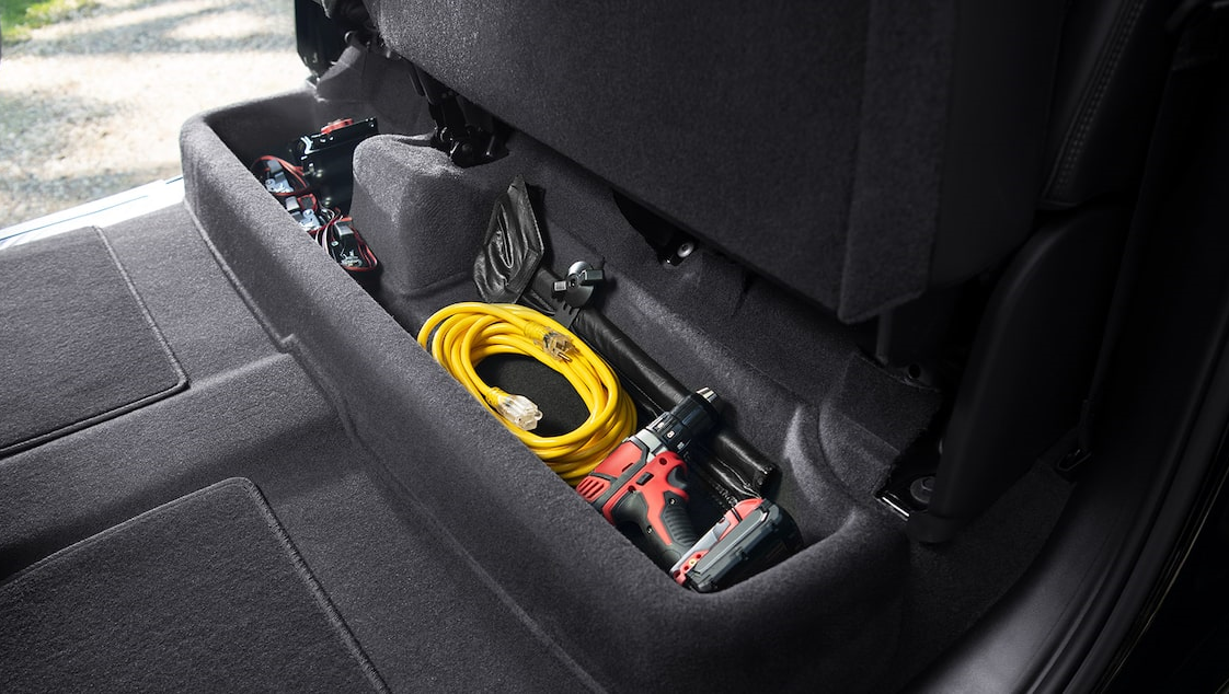 2023 Chevrolet Silverado 3500HD Under Seat Storage