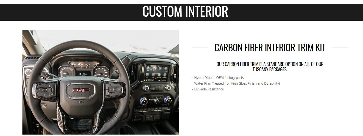 Carbon Fiber Interior Trim Kit