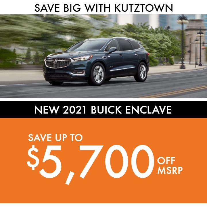 New 2021 Buick Enclave