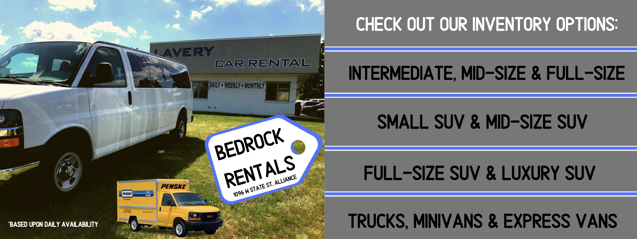 Rental Cars in Alliance OH Lavery Automotive Sales & Service