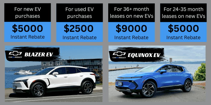 WA State EV Instant Rebate | Lee Johnson Chevrolet