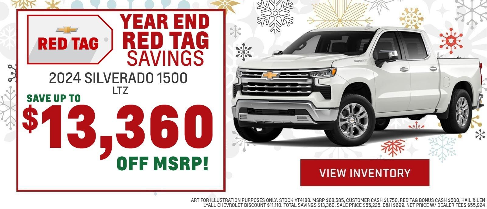 2024 SILVERADO 1500 LTZ OFFER FROM LEN LYALL CHEVROLET IN AURORA, CO