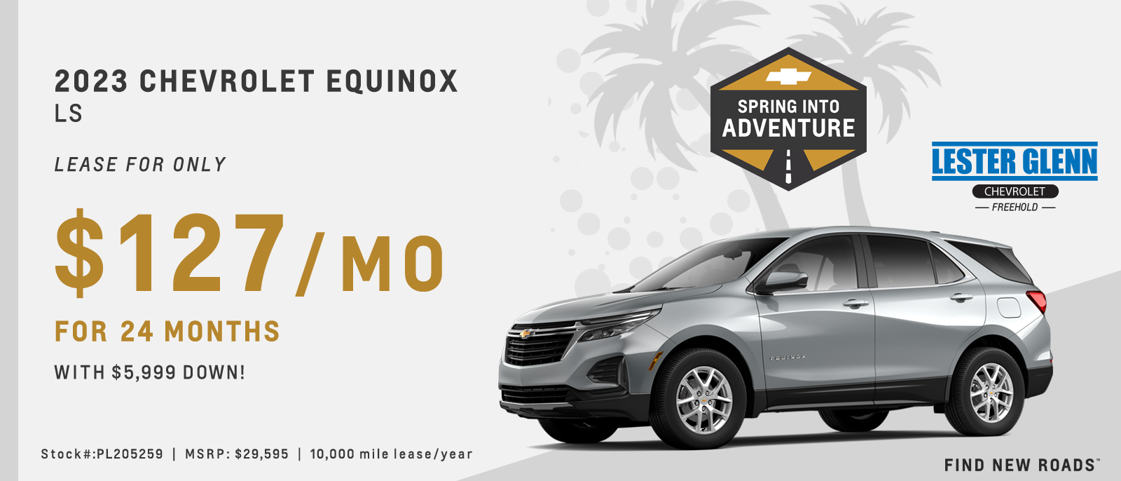 Lester Glenn Chevrolet of Freehold is a FREEHOLD Chevrolet dealer and a new car and used car