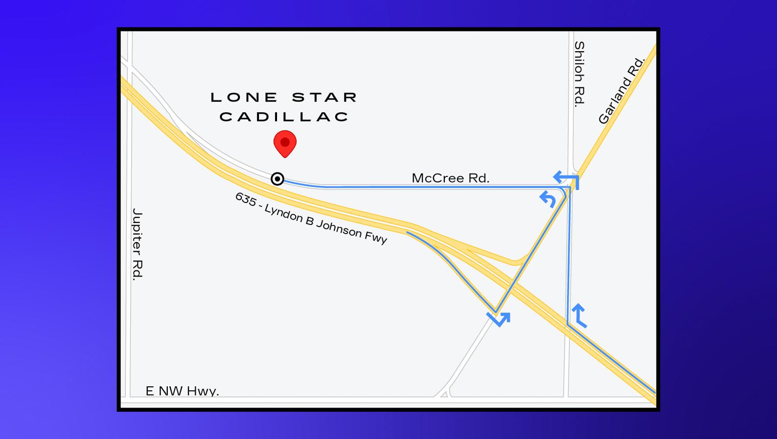 Lone Star Cadillac A Primary Auto Dealer in GARLAND, TX