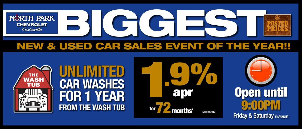 North Park Chevrolet Castroville dealer serving Uvalde North Park