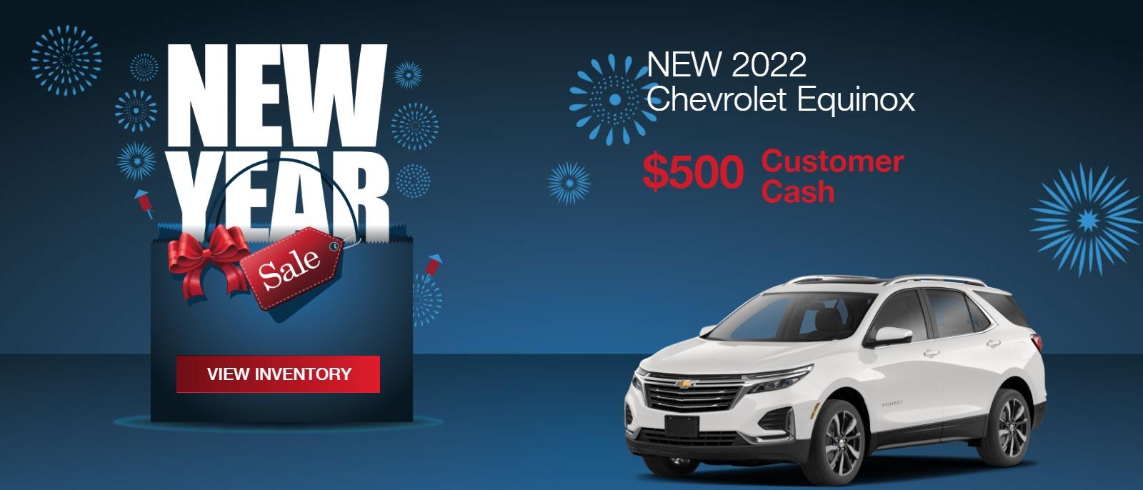 2022 CHEVROLET Equinox
$500 Customer Cash