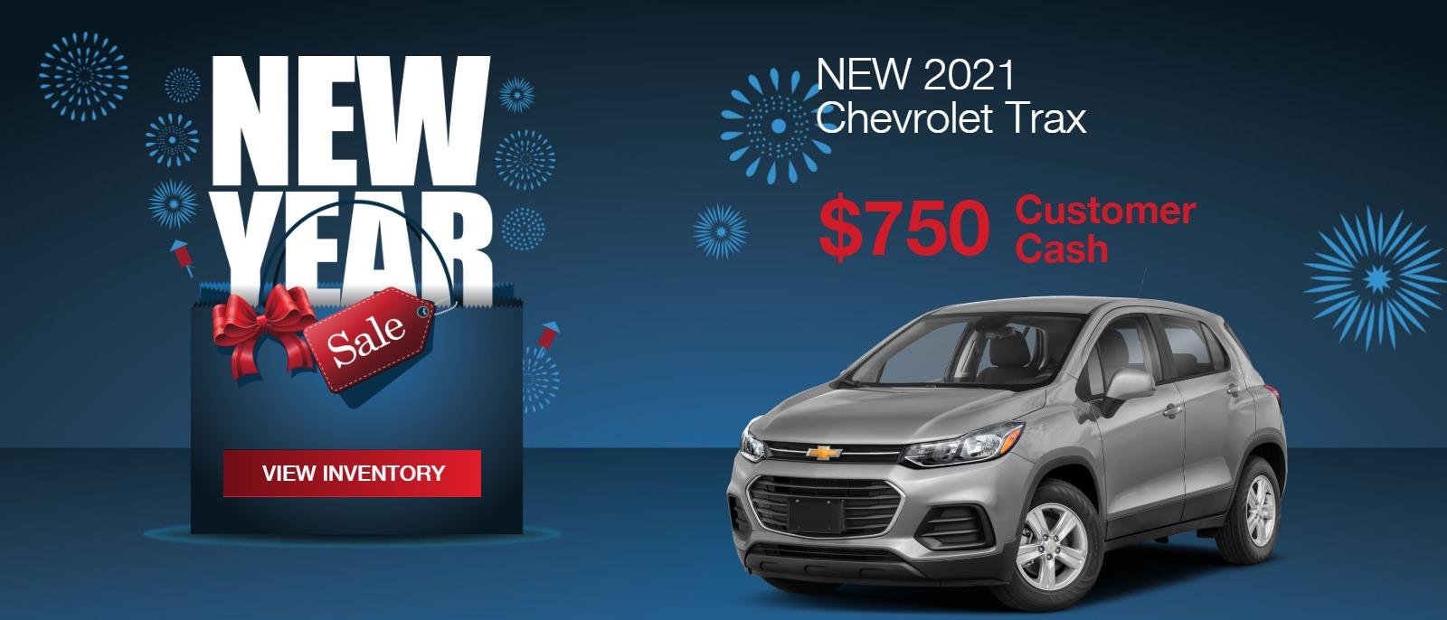 2021 CHEVROLET Trax
$500 Customer Cash