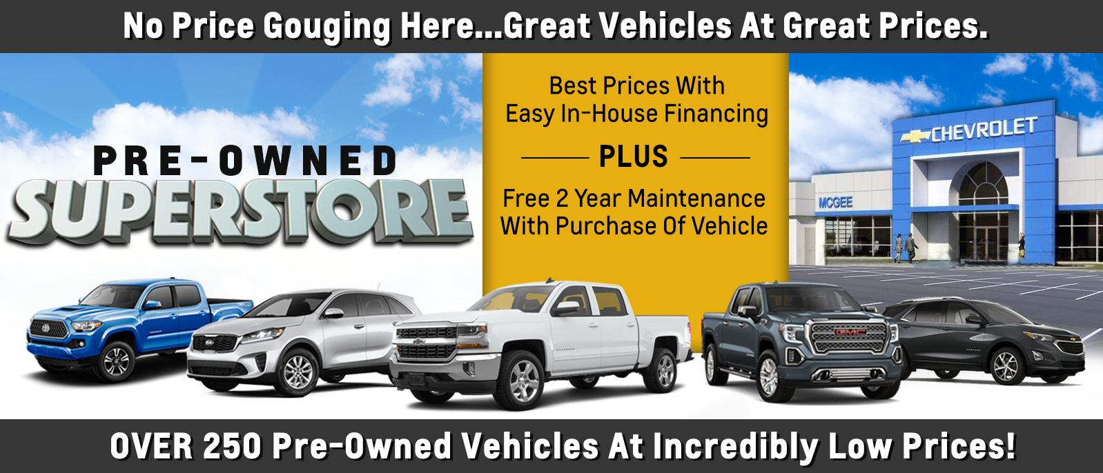 McGee Chevrolet is a RAYNHAM Chevrolet dealer and a new car and used