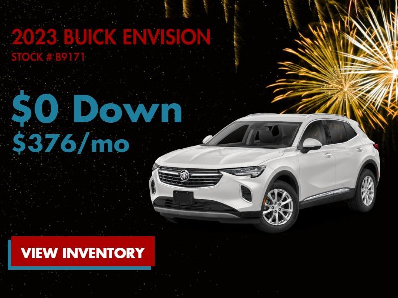 2022 Buick Envision
Stock # B9171
$0 Down
$376/mo