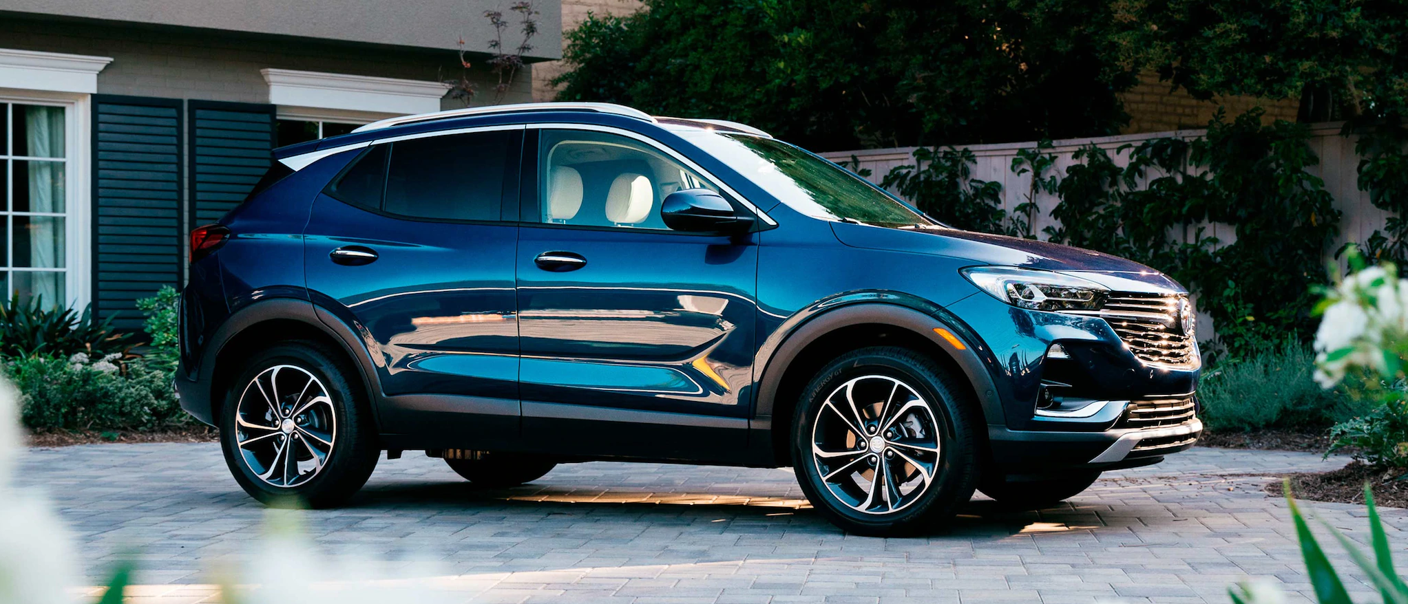 2021 Buick Encore exterior blue