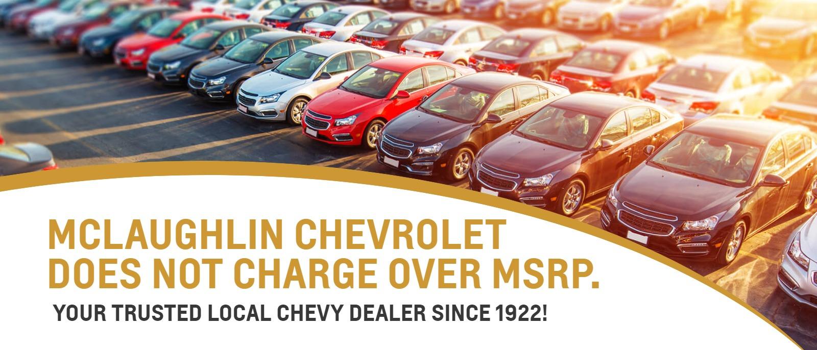 Chevy Dealership New Cars & Used Cars for Sale McLaughlin Chevrolet