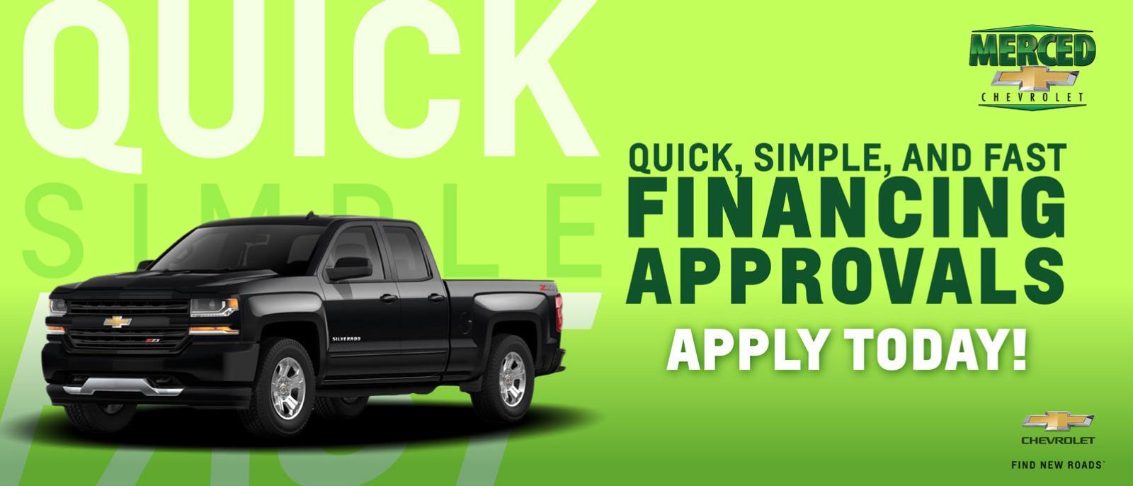 We Are THE Chevy Dealer for New & Used Cars in the Central Valley