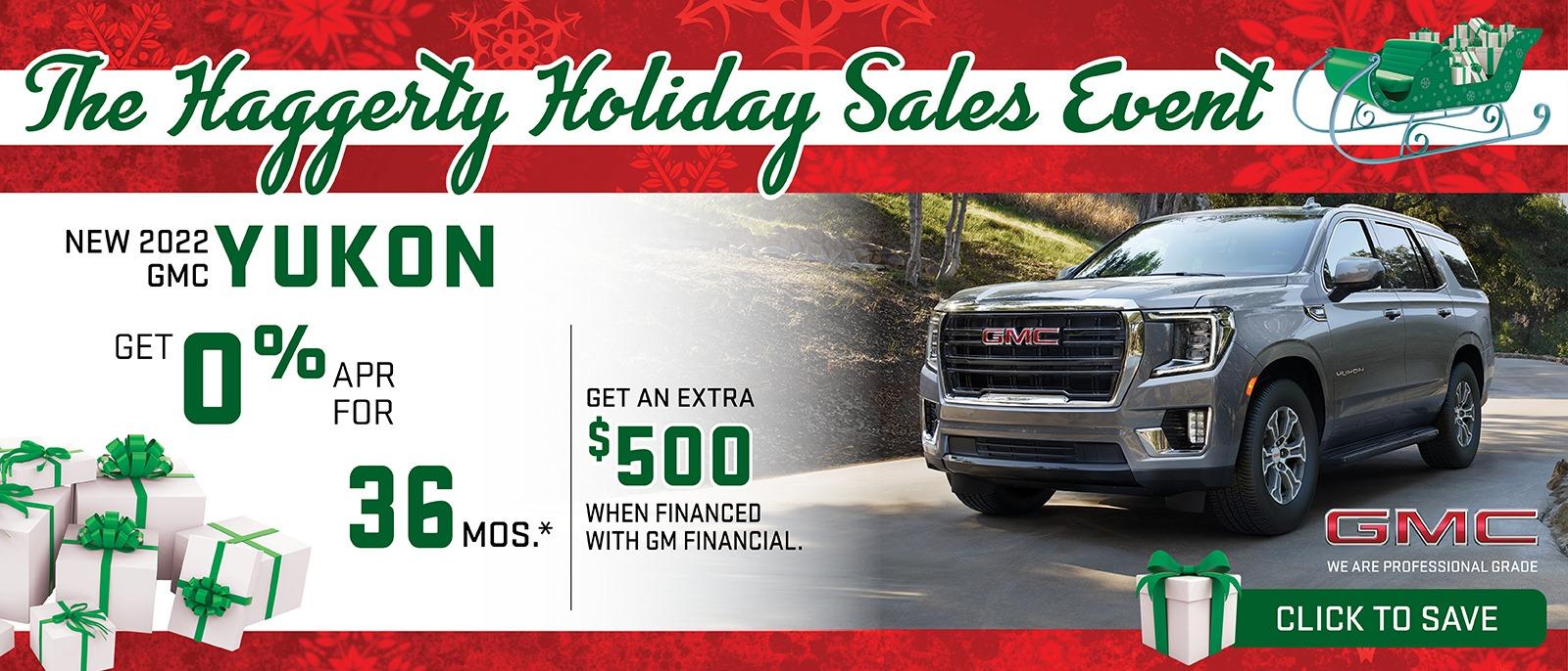 New 2022 GMC Yukon