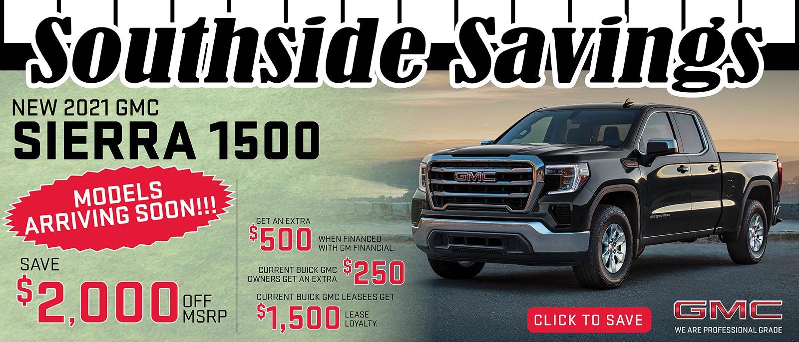 New 2021 GMC Sierra 1500