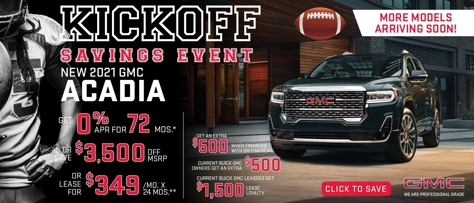 2021 GMC Acadia