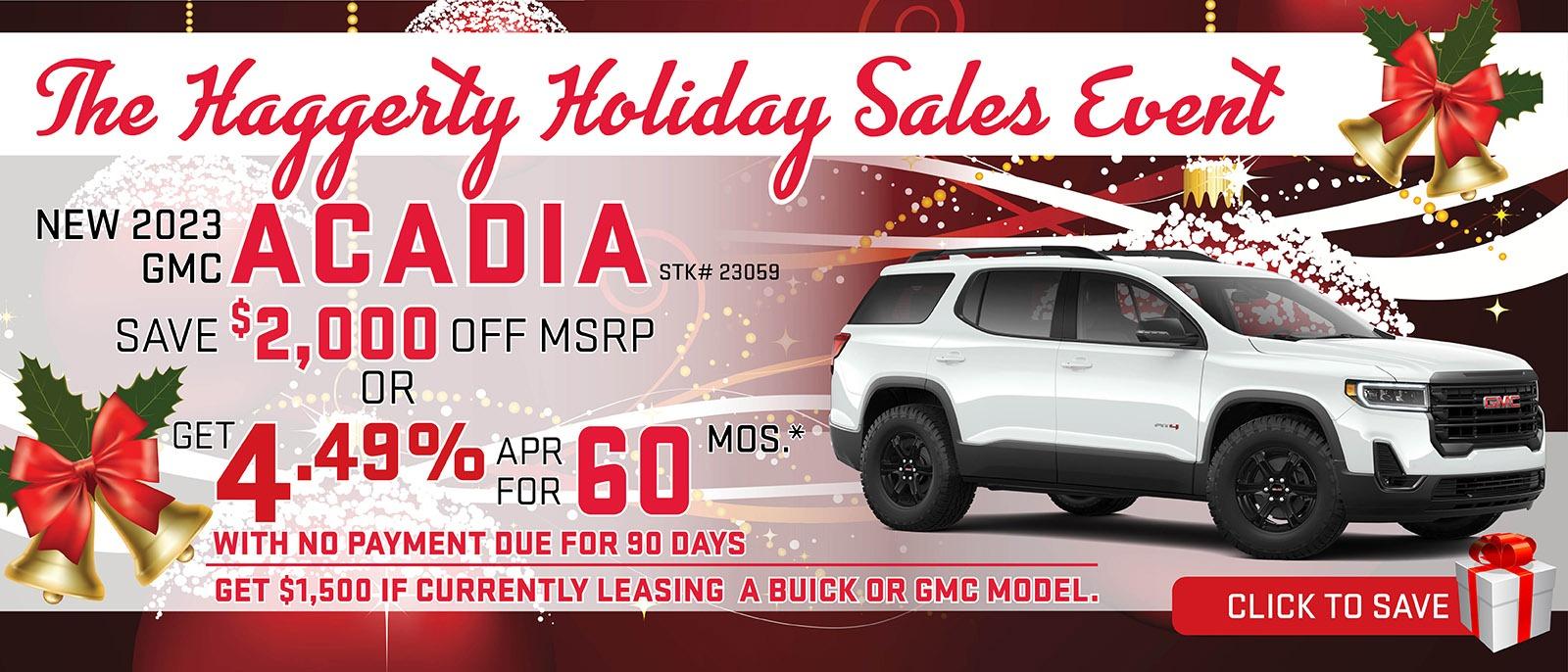 2023 GMC Acadia | Mike Haggerty Buick GMC