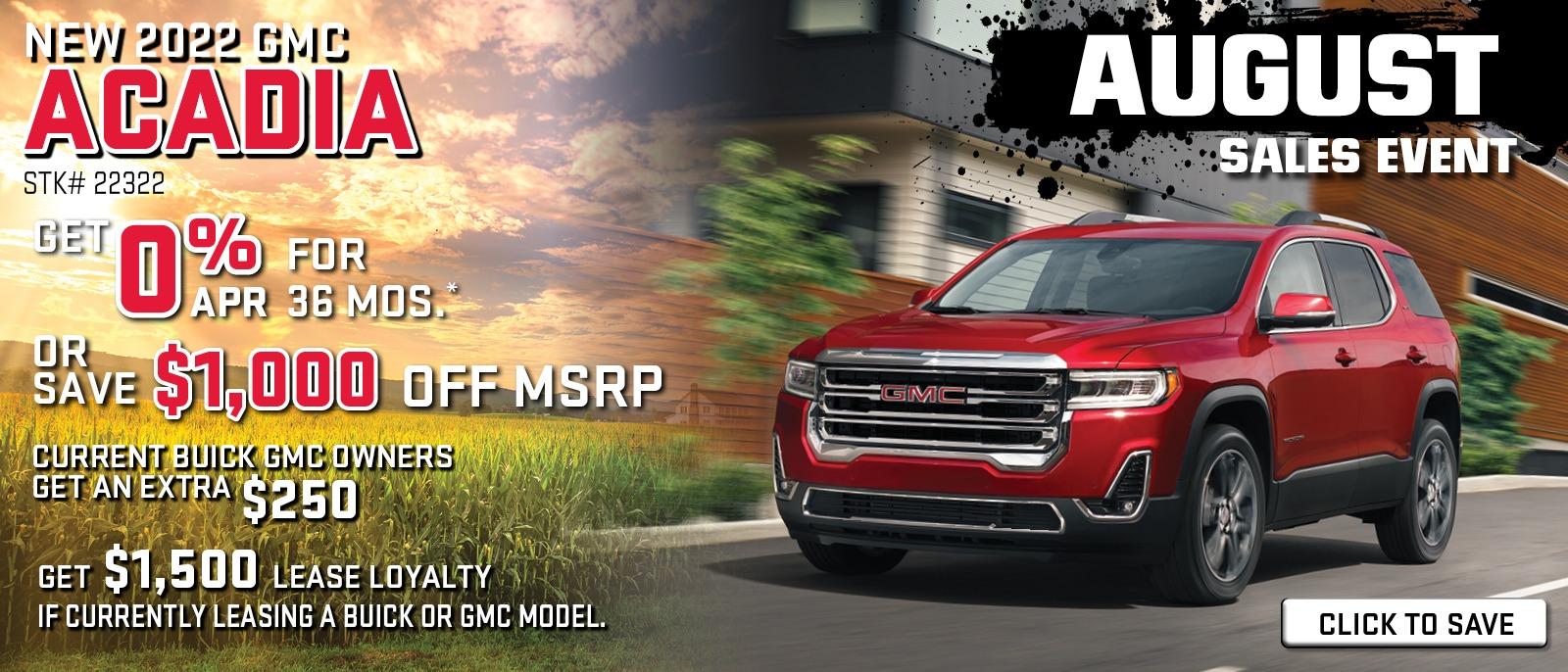 2022 GMC Acadia | Mike Haggerty Buick GMC