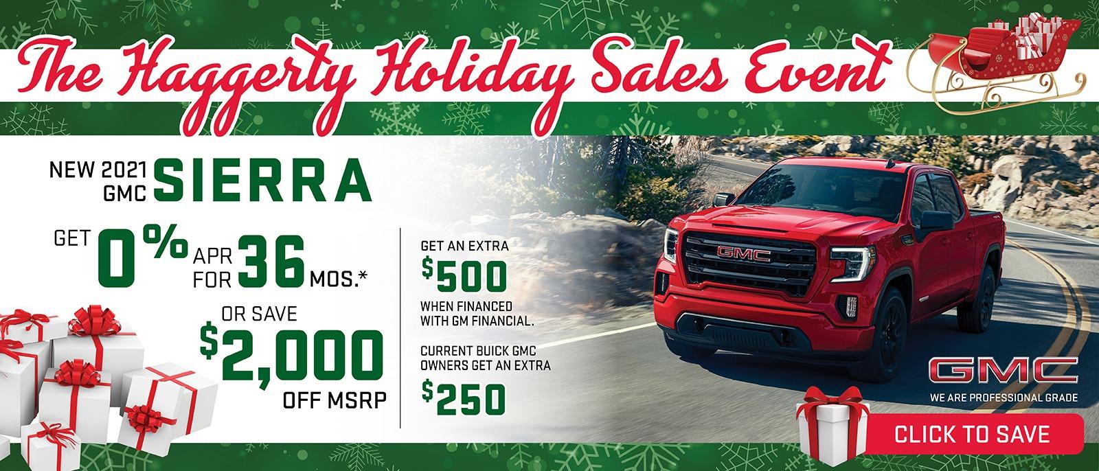 New 2021 GMC Sierra