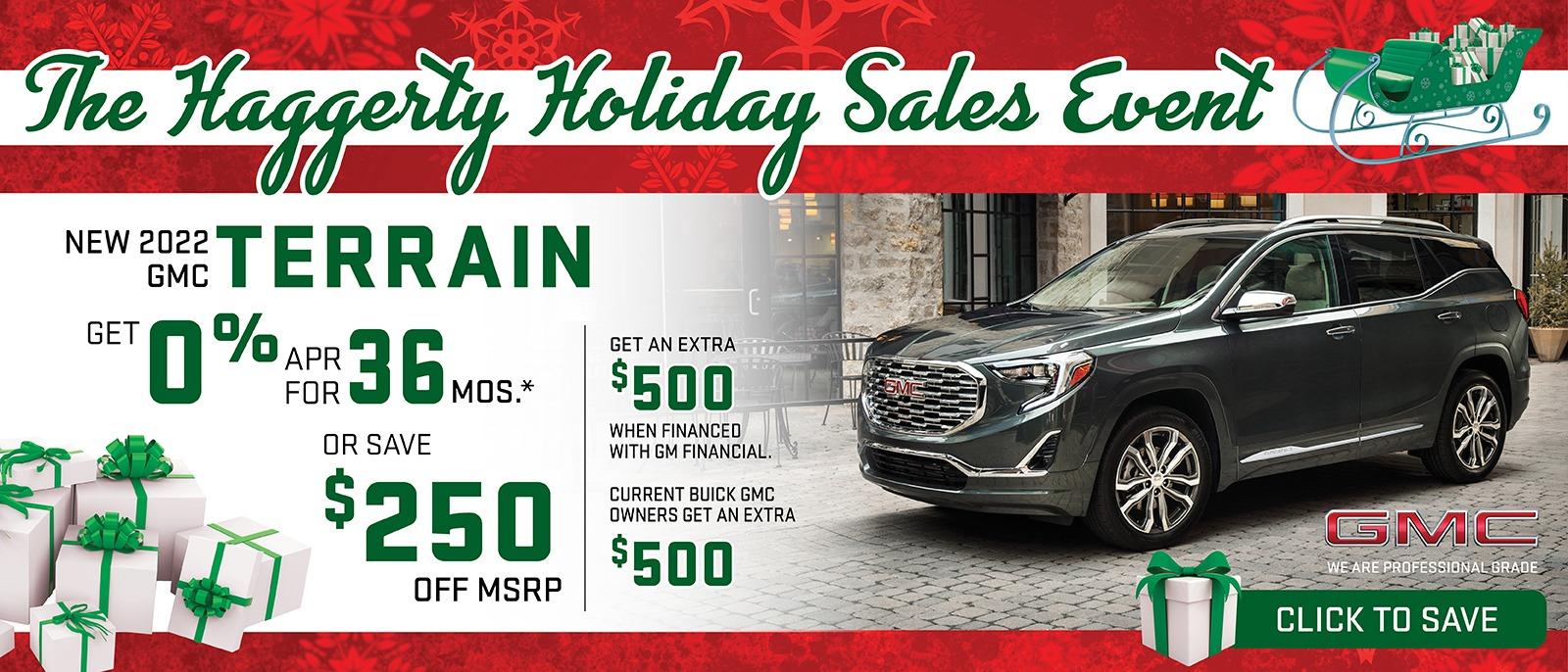 New 2022 GMC Terrain