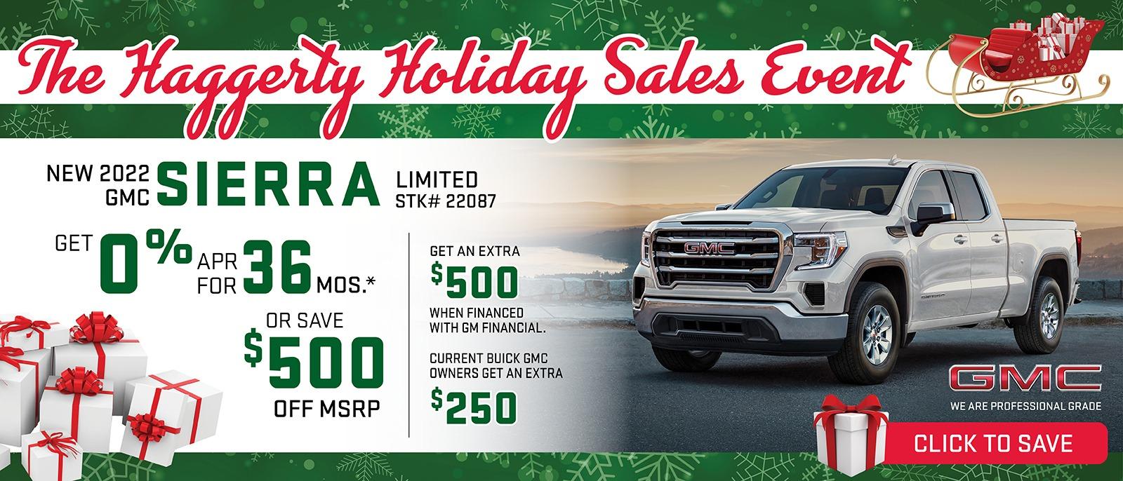 New 2022 GMC Sierra Limited
