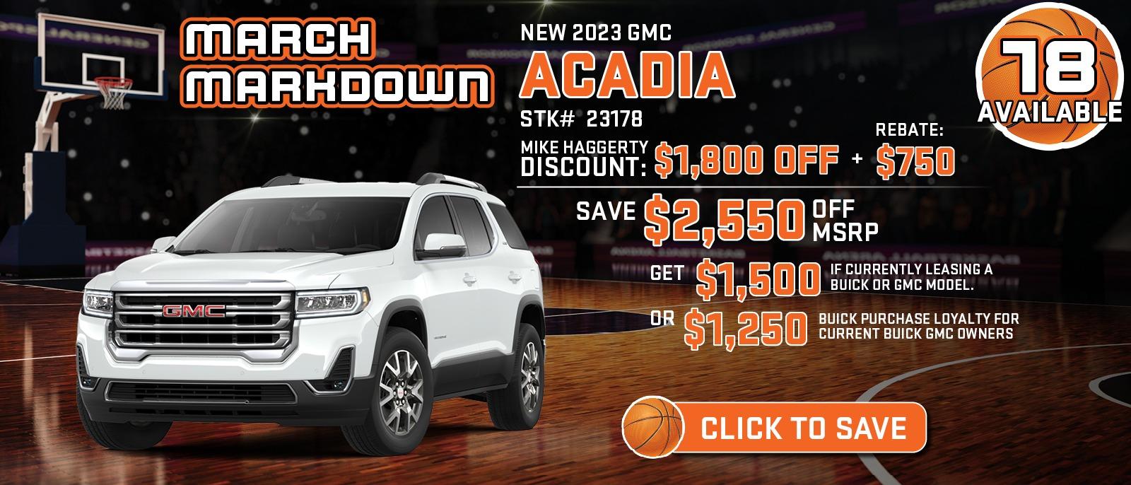 2023 GMC Acadia | Mike Haggerty