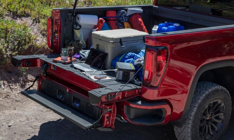 2024 GMC Sierra 1500 Exterior Bed With Cargo