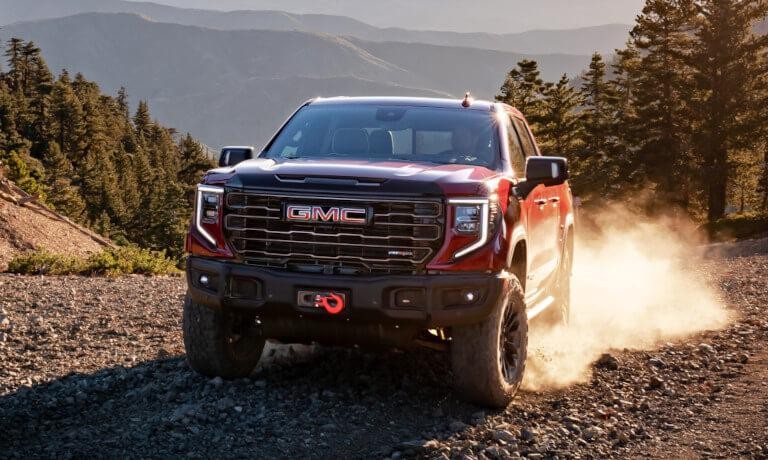 2024 GMC Sierra 1500 Exterior Driving On Gravel Road