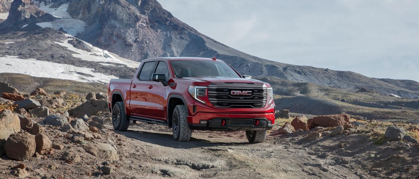 2024 GMC Sierra 1500 Exterior Offroading In Mountains