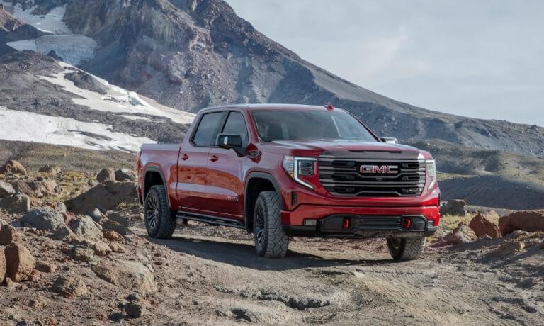 2024 GMC Sierra 1500 exterior offroad in mountains