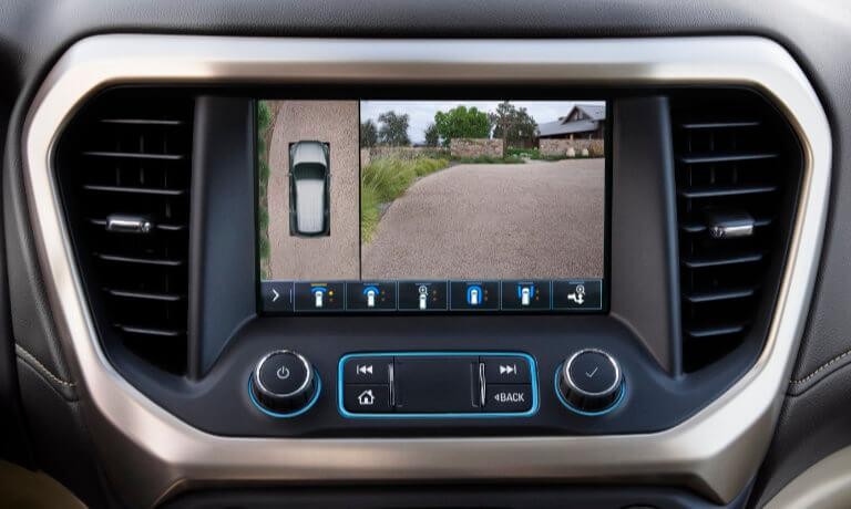 2023 GMC Acadia safety camera screen