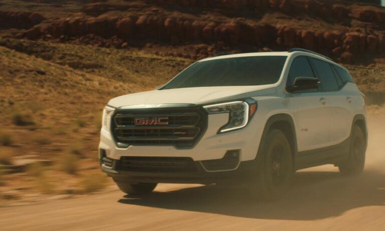 2024 GMC Terrain exterior desert road