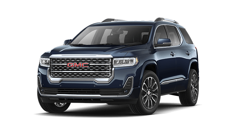 2021 GMC Acadia Midnight Blue Metallic